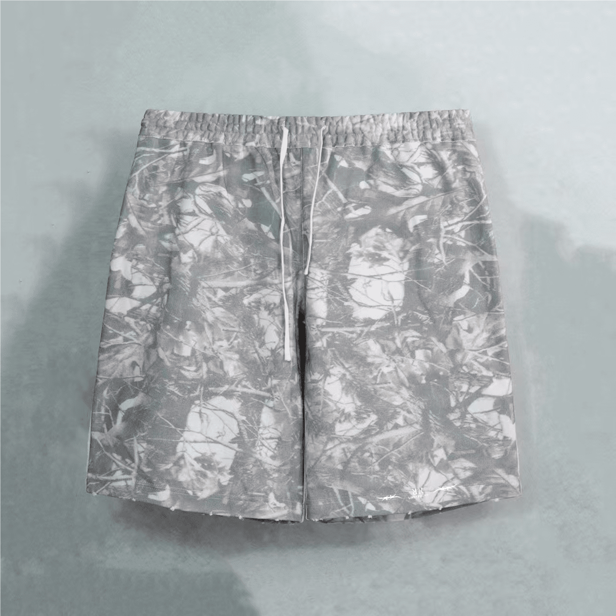 French Terry Camo Shorts