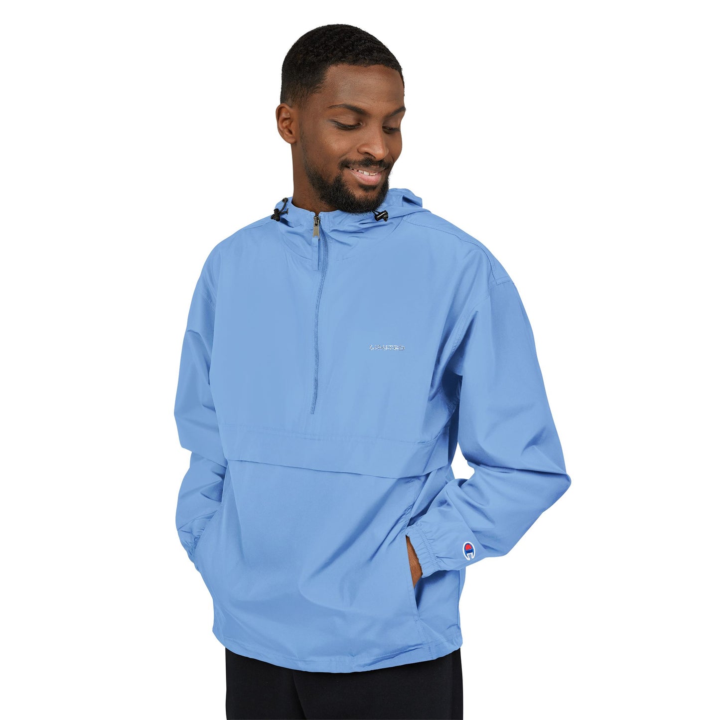 Unisex Limited Waterproof Anorak Windbreaker in Black, lightweight windbreaker