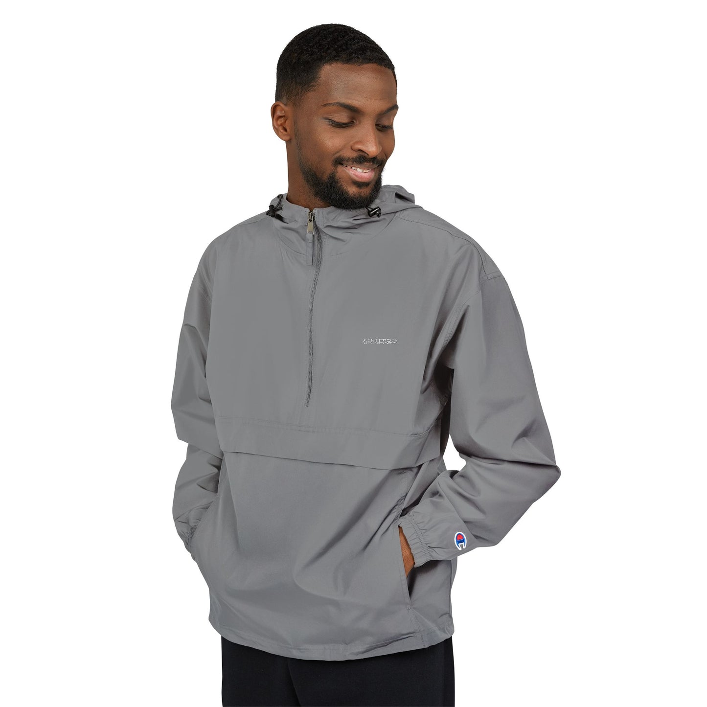 Unisex Limited Waterproof Anorak Windbreaker in Black, lightweight windbreaker