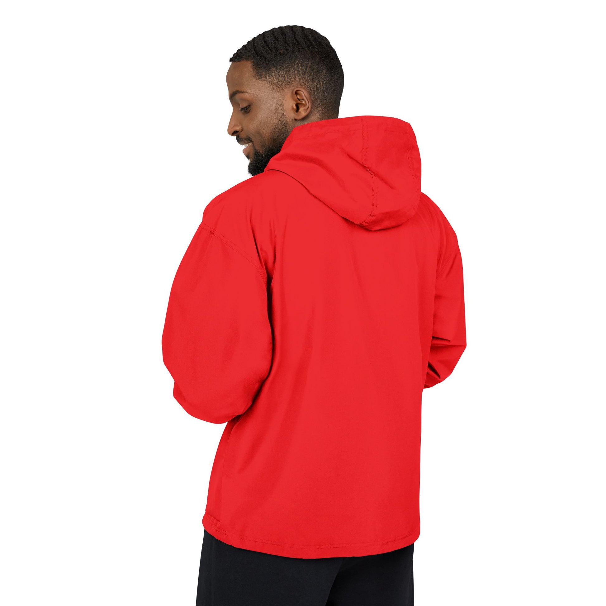 Unisex Limited Waterproof Anorak Windbreaker in Black, lightweight windbreaker