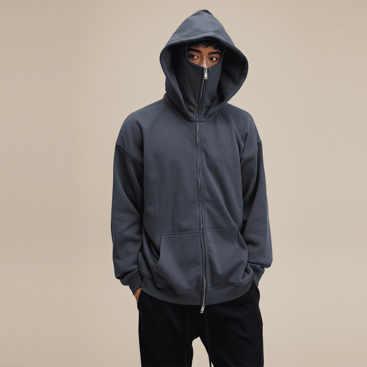 Windproof SkiMask Hoodie
