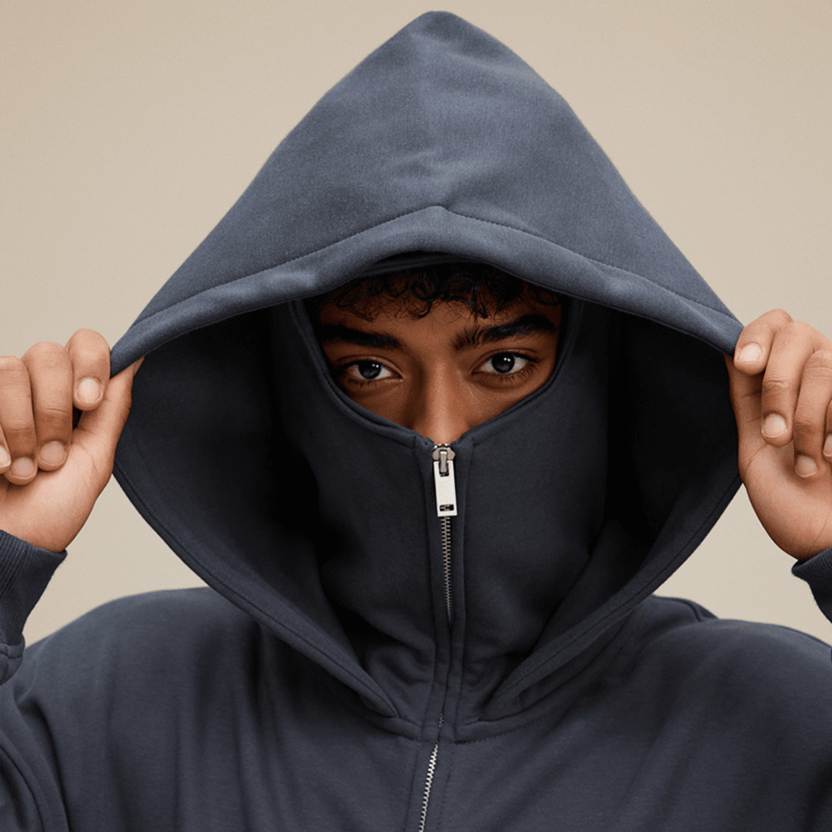 Windproof SkiMask Hoodie