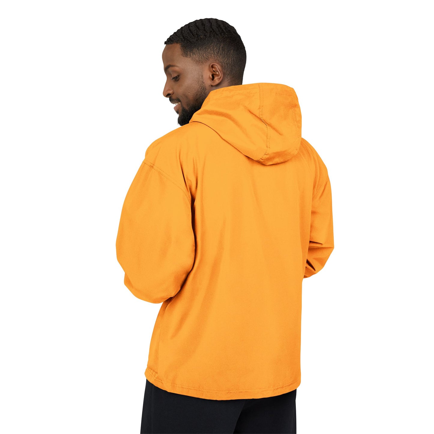 Unisex Limited Waterproof Anorak Windbreaker in Black, lightweight windbreaker