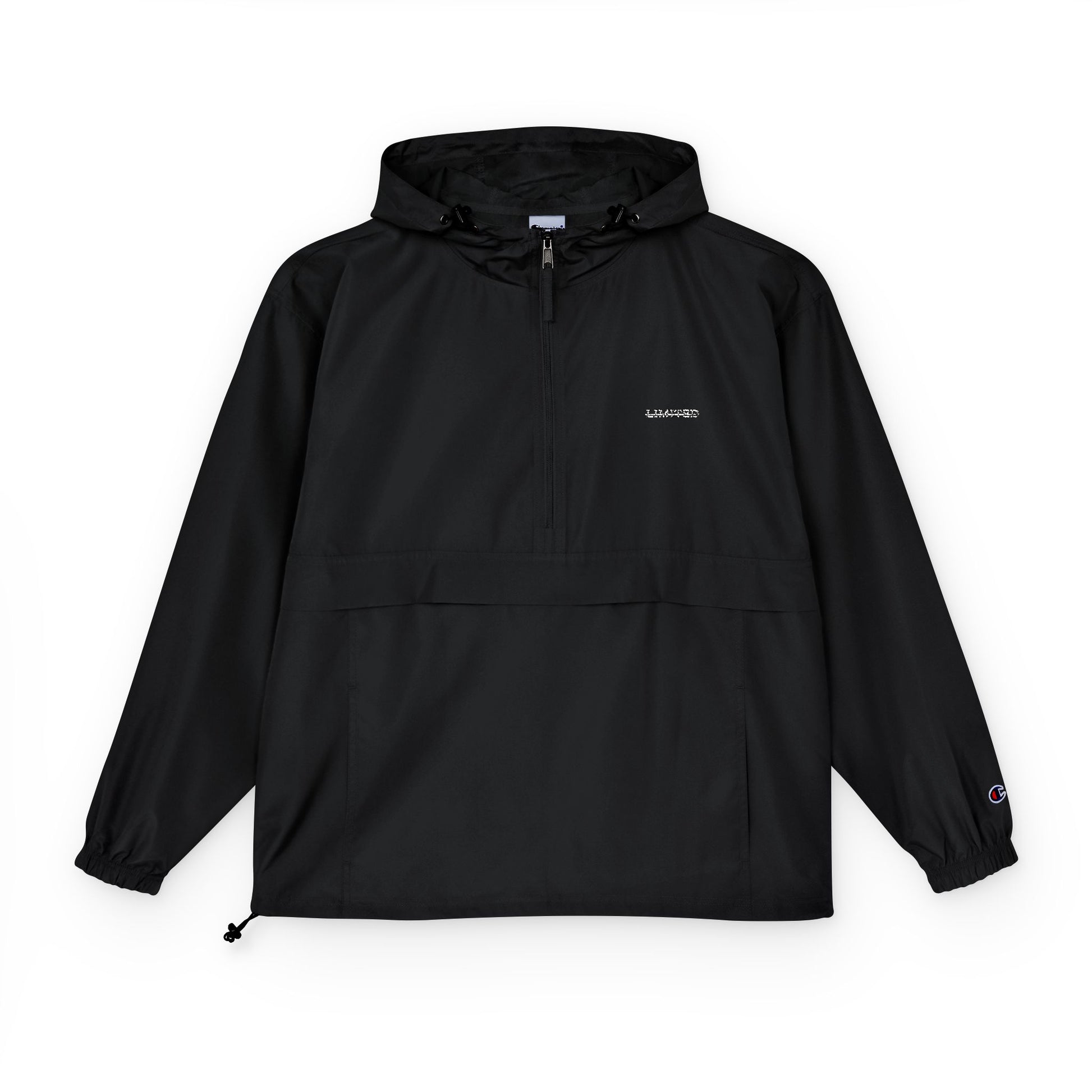 Unisex Limited Waterproof Anorak Windbreaker in Black, lightweight windbreaker