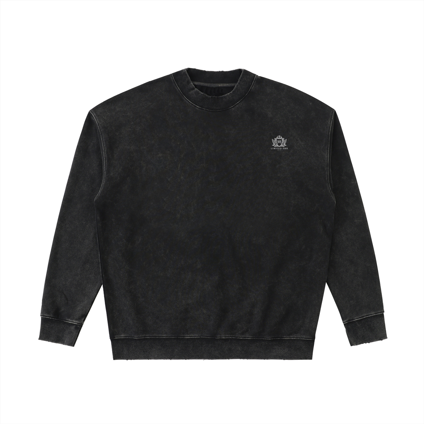 "Crest" Drop Shoulder Crewneck Sweatshirt