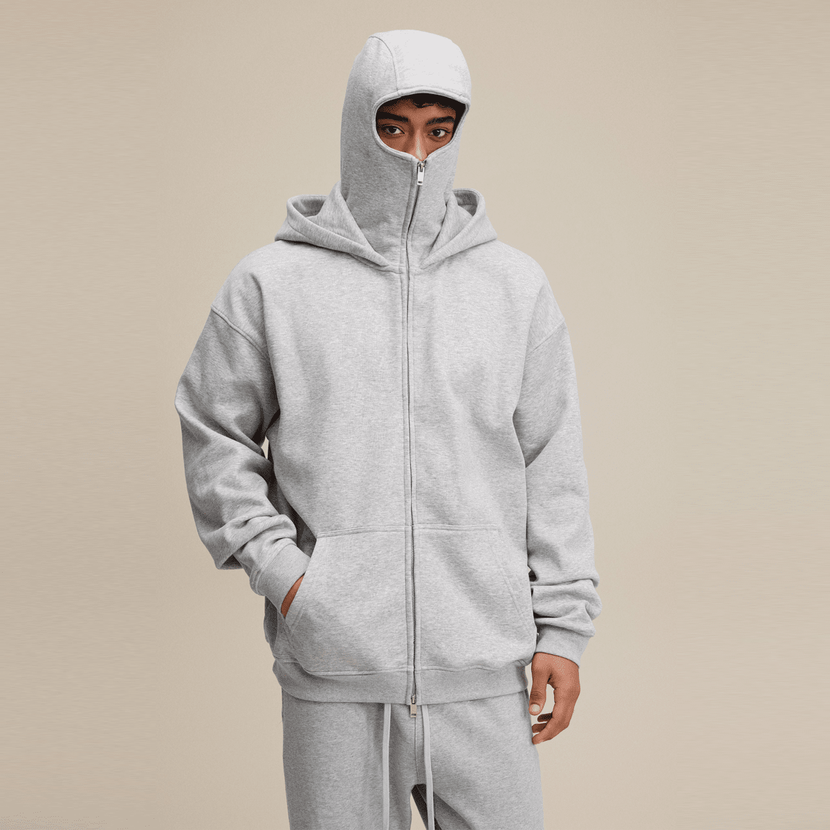 Windproof SkiMask Hoodie