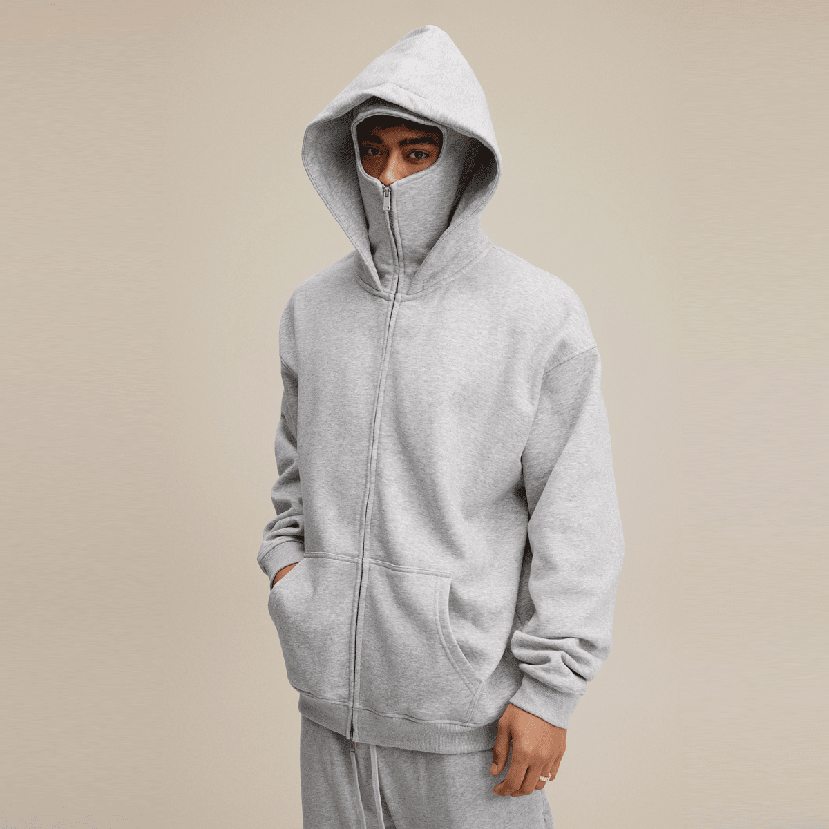 Windproof SkiMask Hoodie