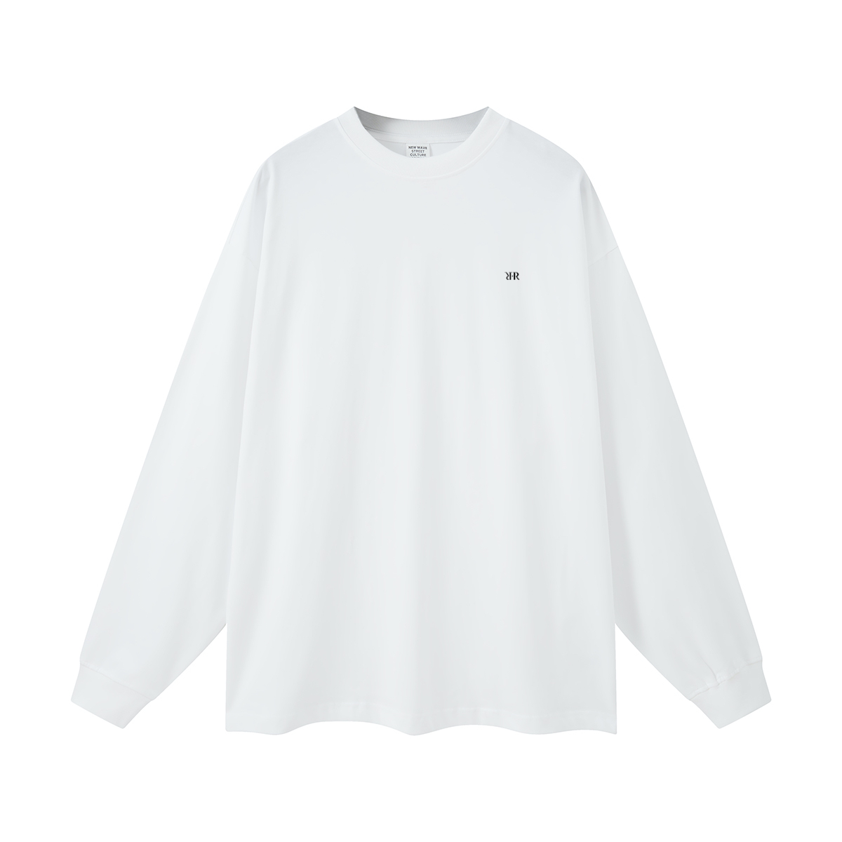 "Red Flowers" Heavy Streetwear Long Sleeve