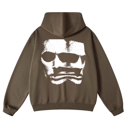 "Two Faced" Unisex Looped Hoodie