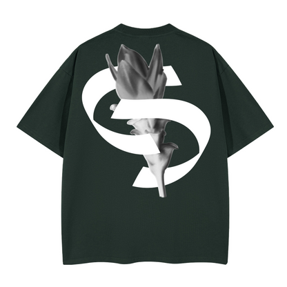 "Curcuma Flower" Unisex Premium Boxy T-shirt