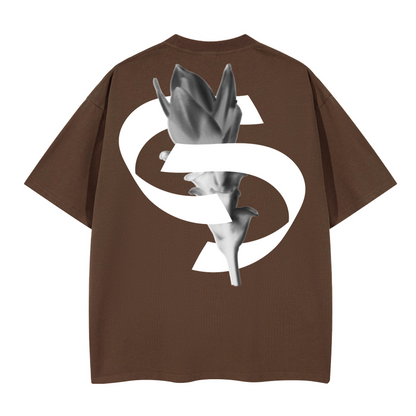 "Curcuma Flower" Unisex Premium Boxy T-shirt