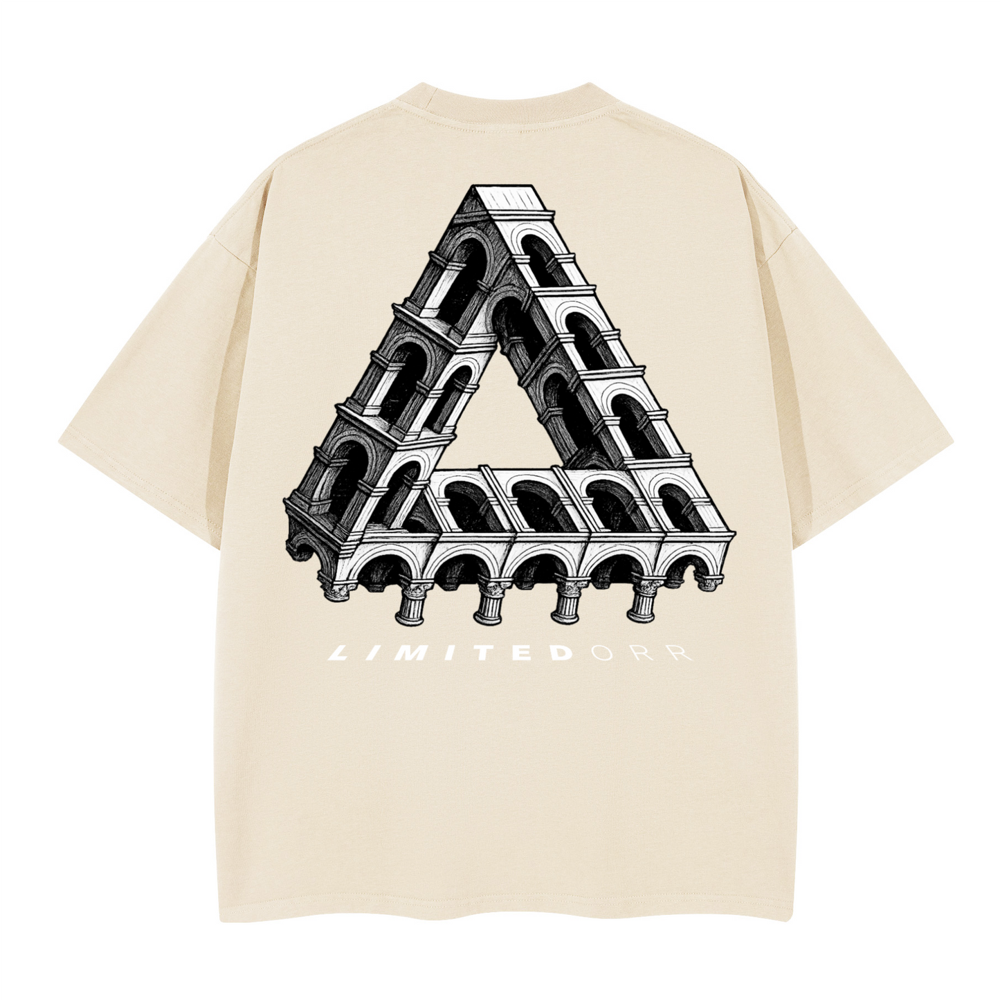 "Penrose Archway" Unisex Boxy T-shirt