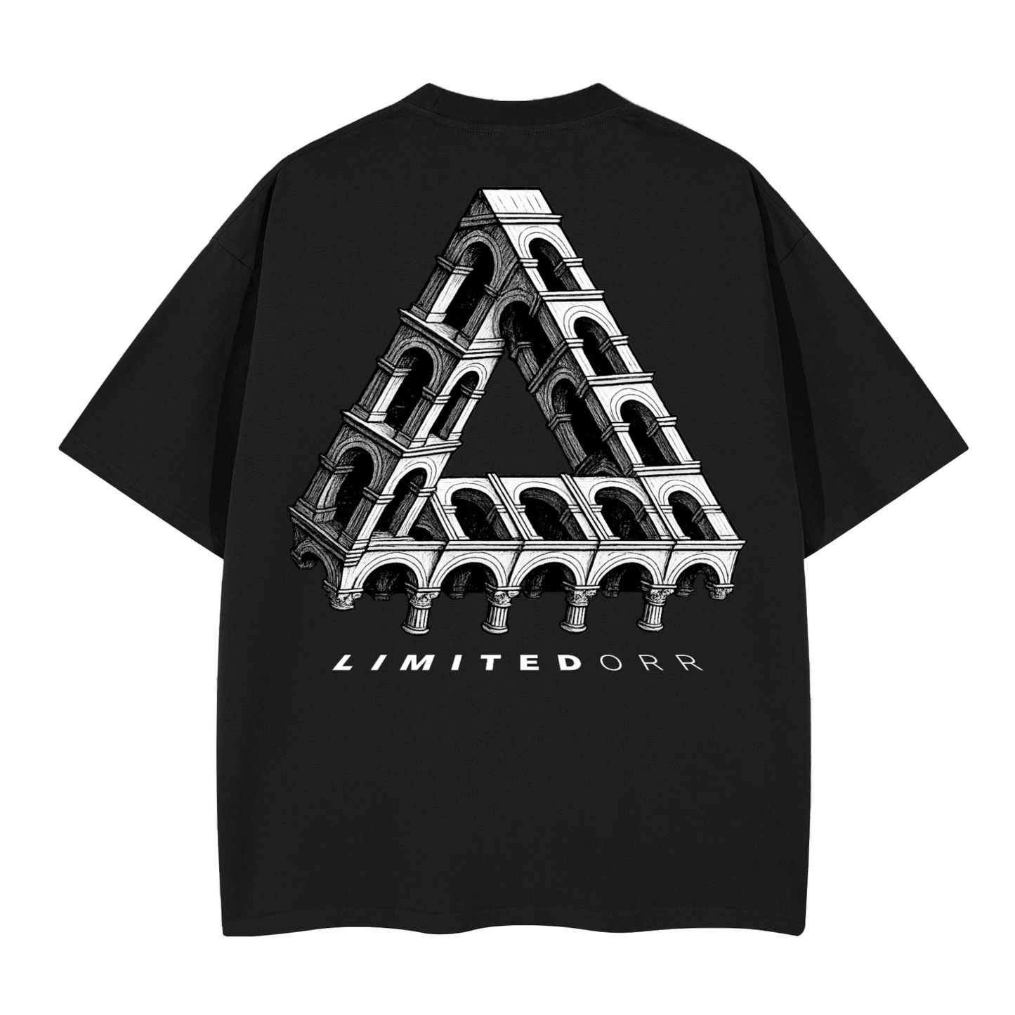 "Penrose Archway" Unisex Boxy T-shirt