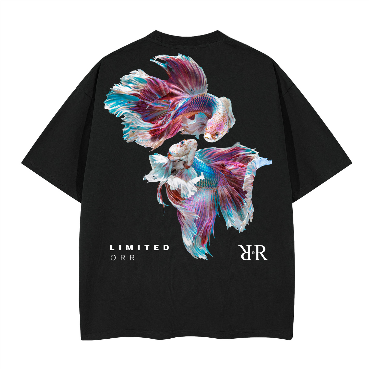 "Betta Fish" Unisex Heavyweight Boxy T-Shirt