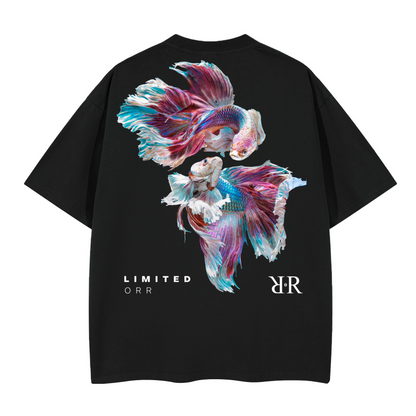 "Betta Fish" Unisex Heavyweight Boxy T-Shirt