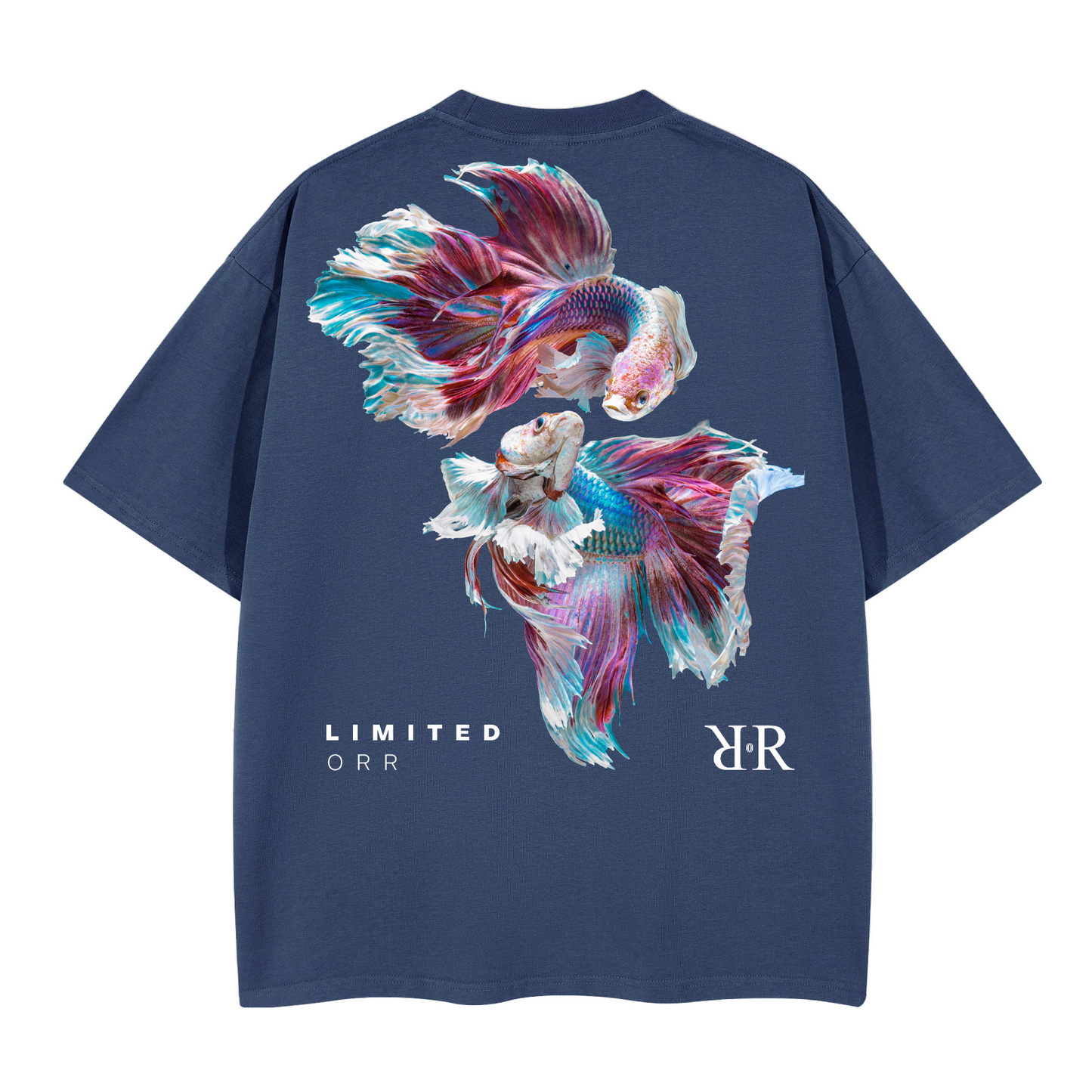 "Betta Fish" Unisex Heavyweight Boxy T-Shirt