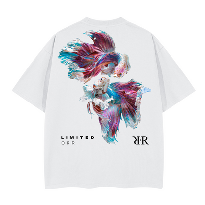 "Betta Fish" Unisex Heavyweight Boxy T-Shirt