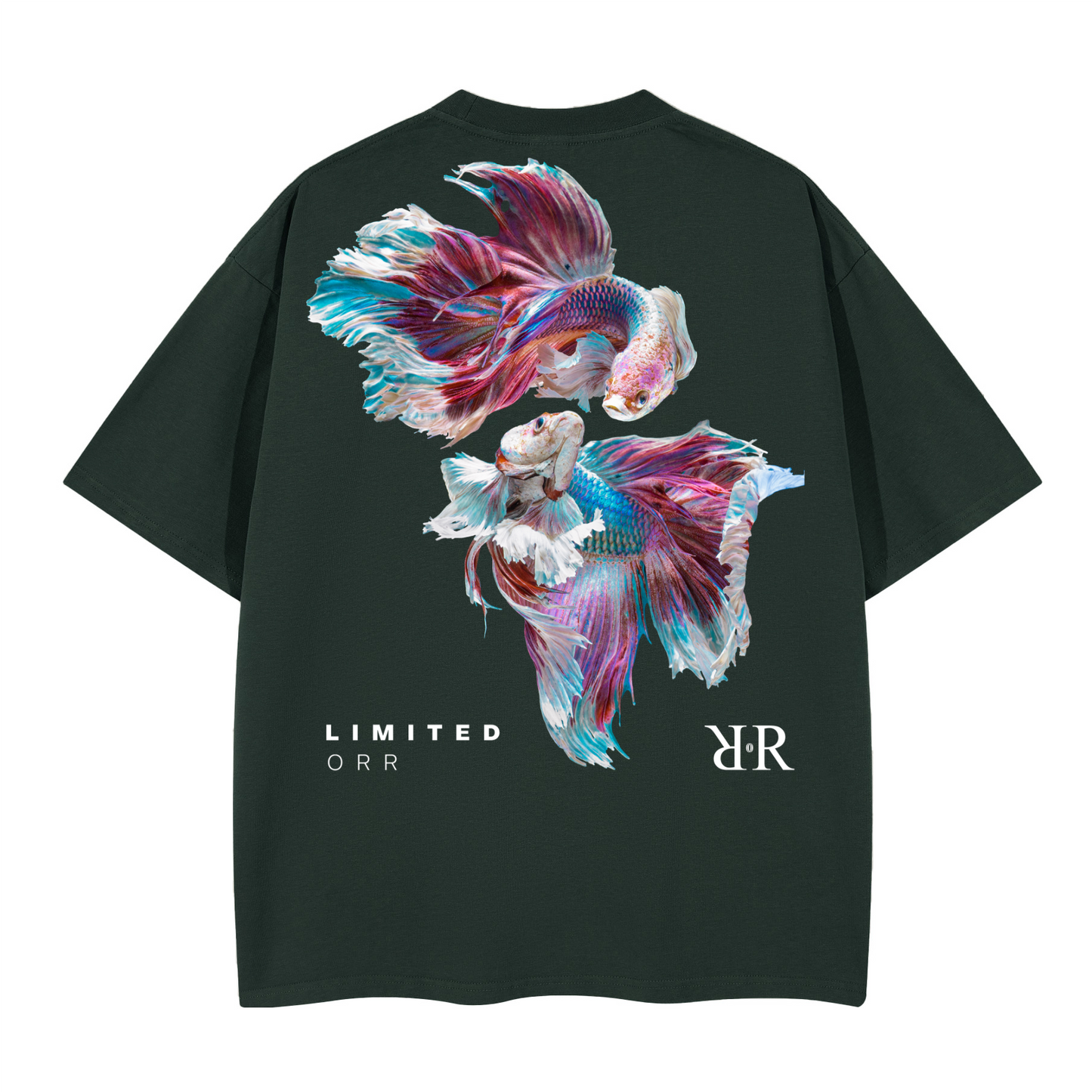"Betta Fish" Unisex Heavyweight Boxy T-Shirt