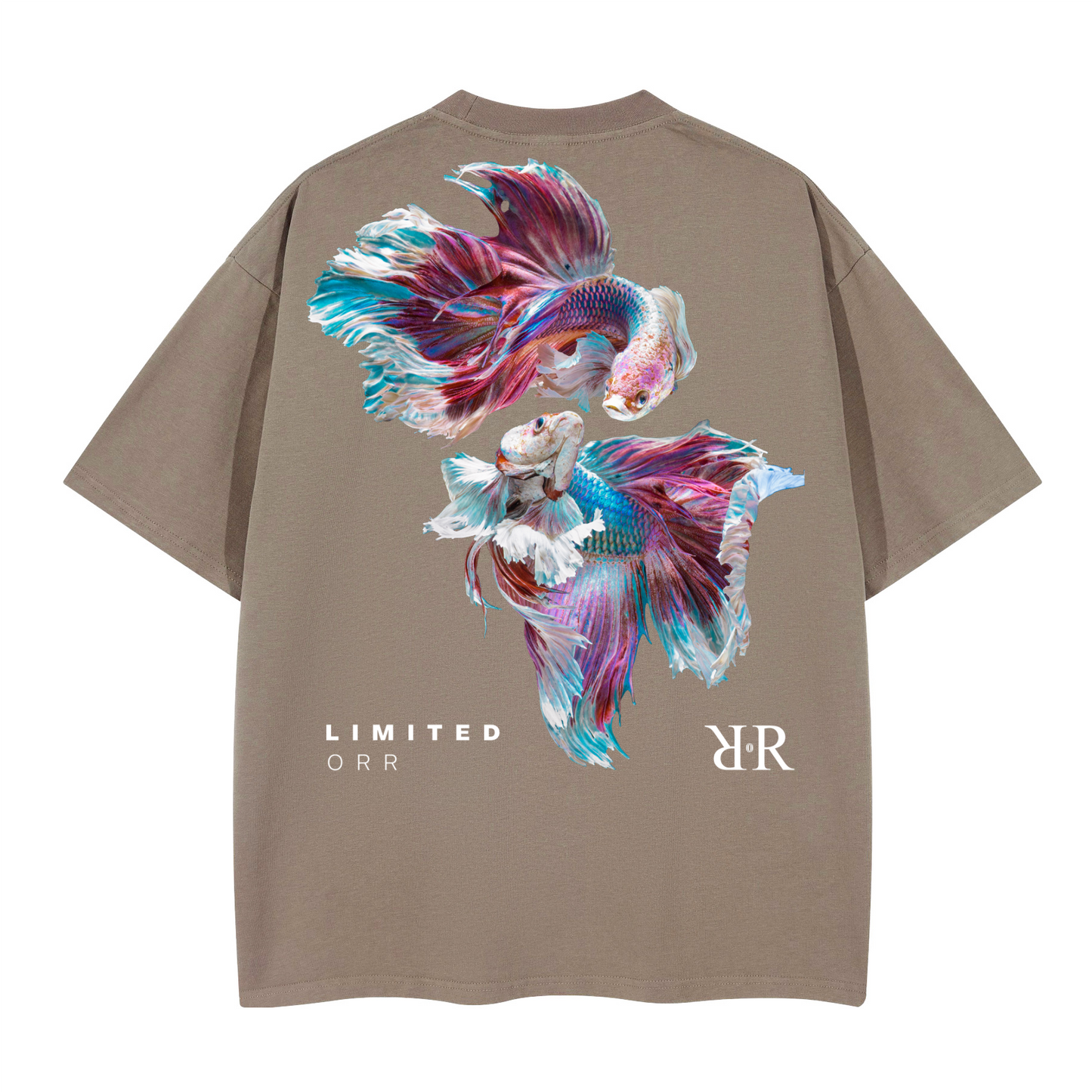 "Betta Fish" Unisex Heavyweight Boxy T-Shirt