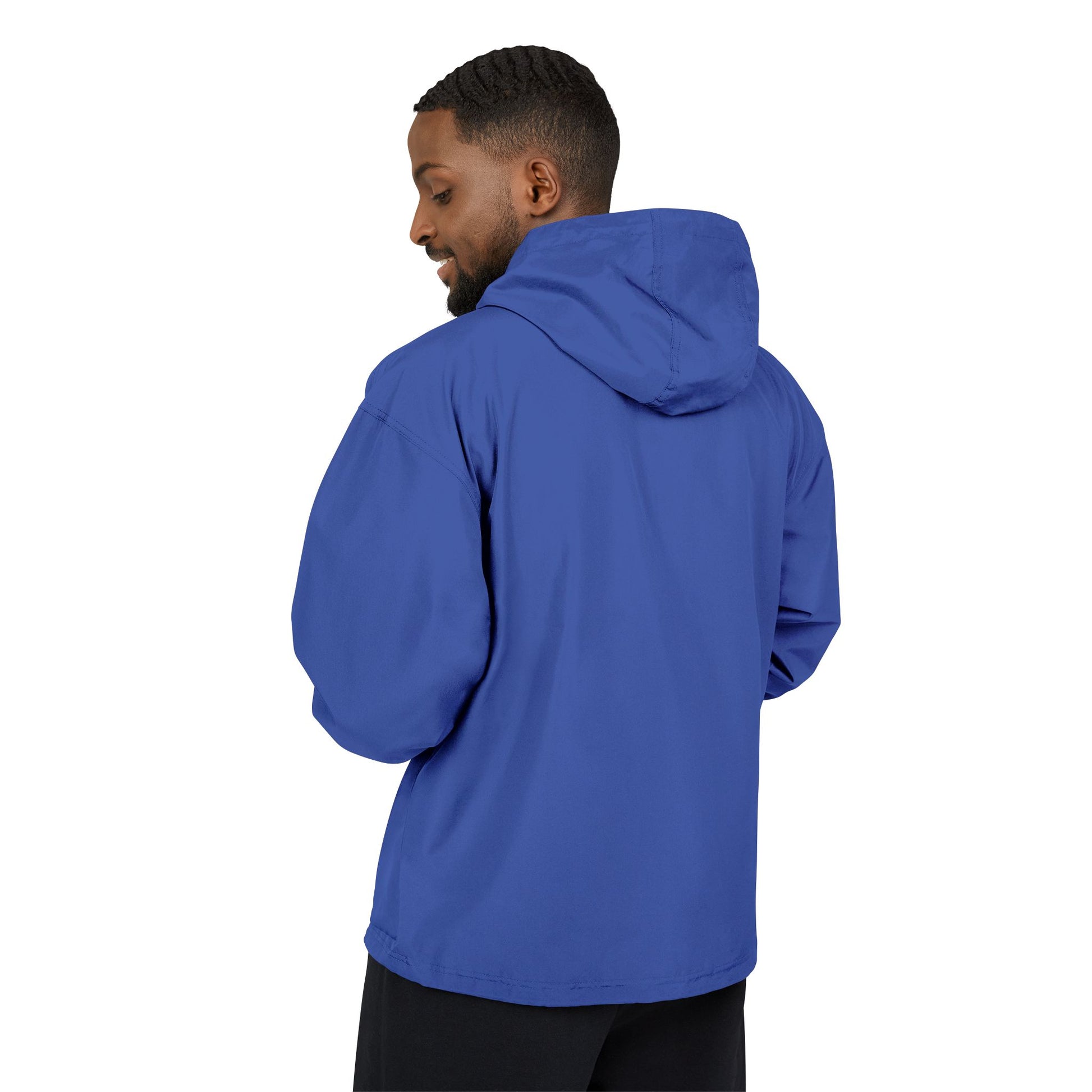 Unisex Limited Waterproof Anorak Windbreaker in Black, lightweight windbreaker