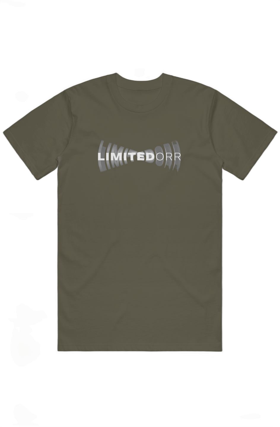 Unisex Faded Limited Orr T-Shirt in White, classic fit