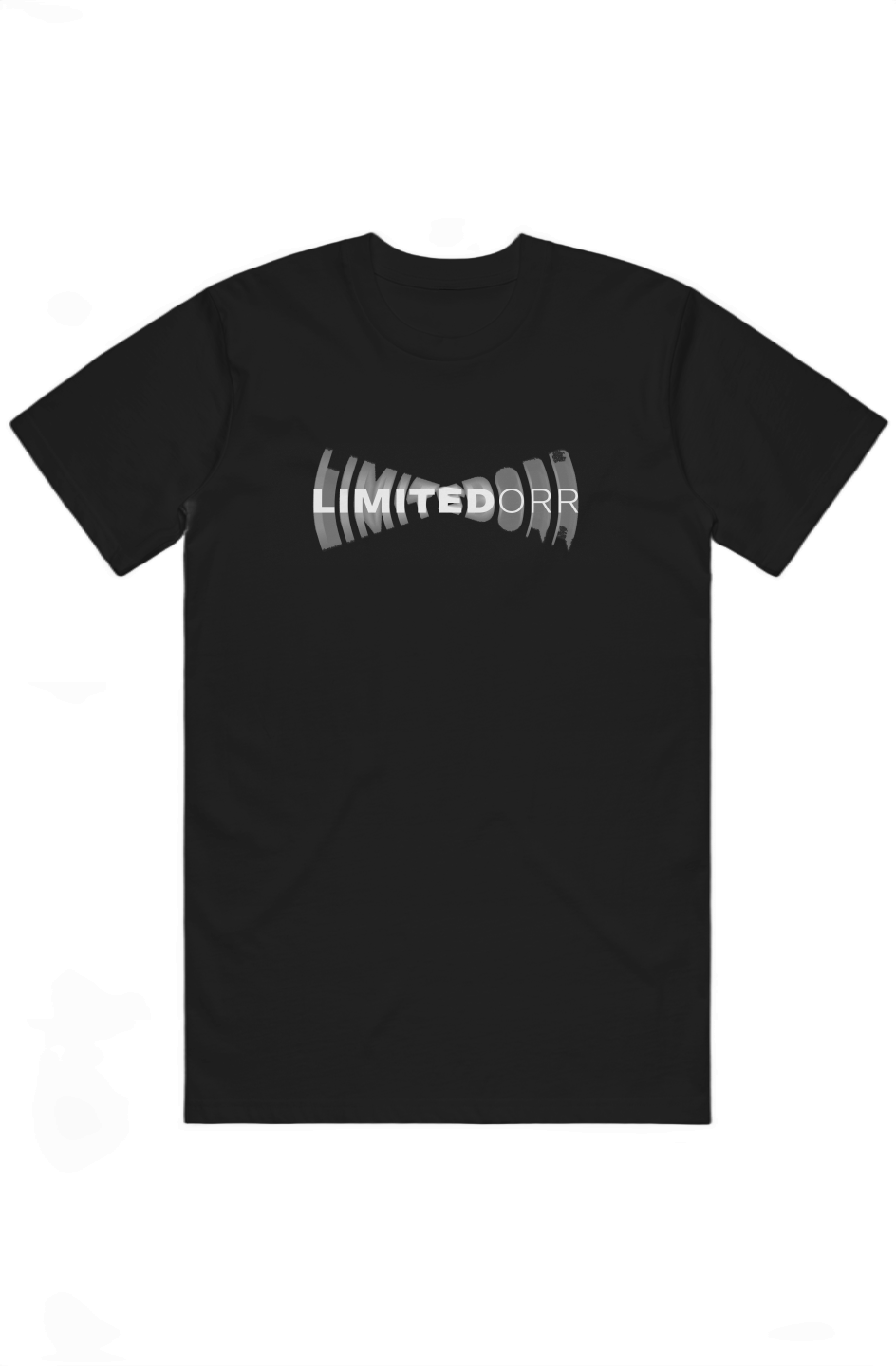 Unisex Faded Limited Orr T-Shirt in White, classic fit