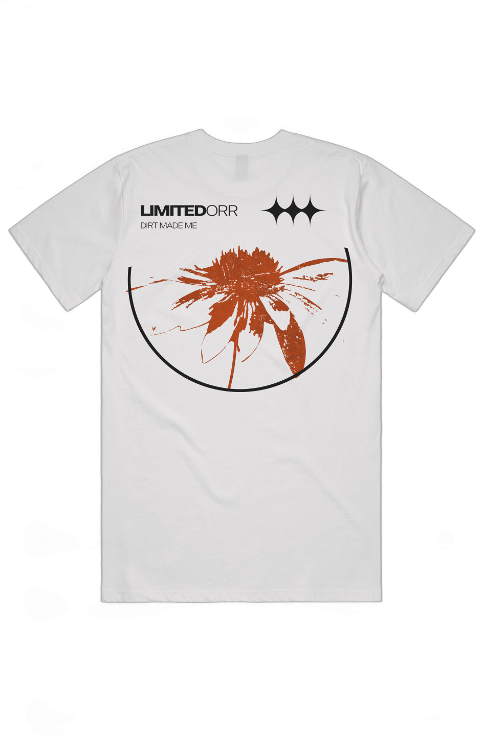 Unisex FL-01 "dirt made me" in black, classic fit