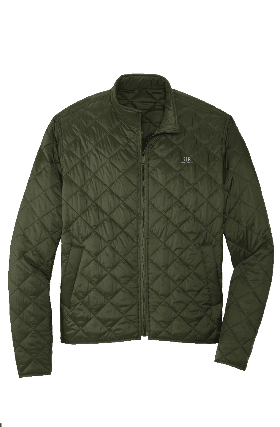 "RR" Quilted Full-Zip Jacket