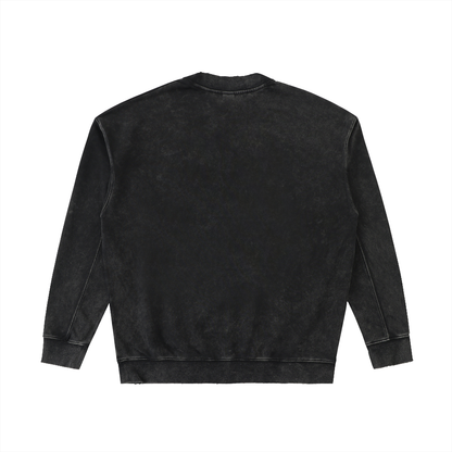 "Crest" Drop Shoulder Crewneck Sweatshirt