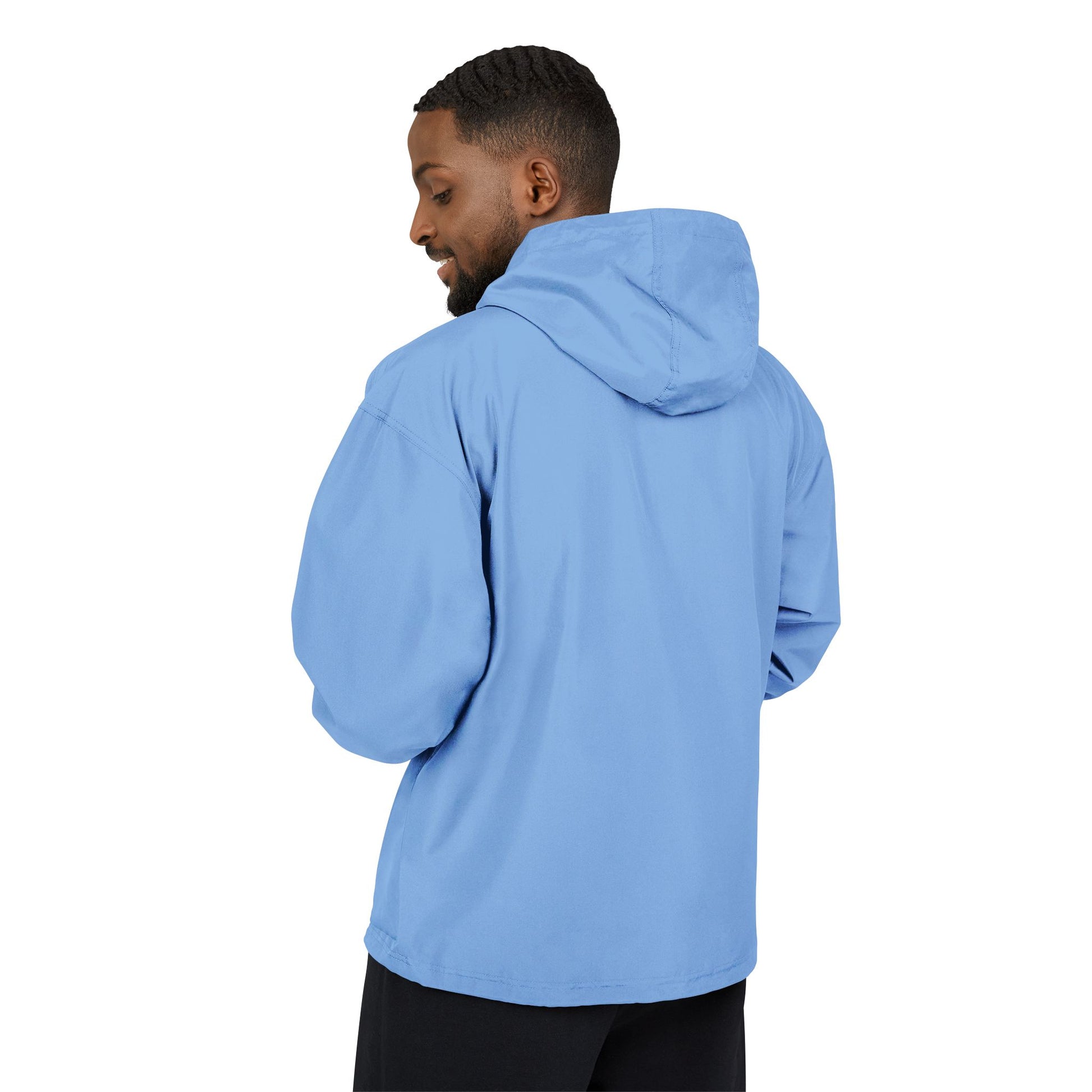 Unisex Limited Waterproof Anorak Windbreaker in Black, lightweight windbreaker