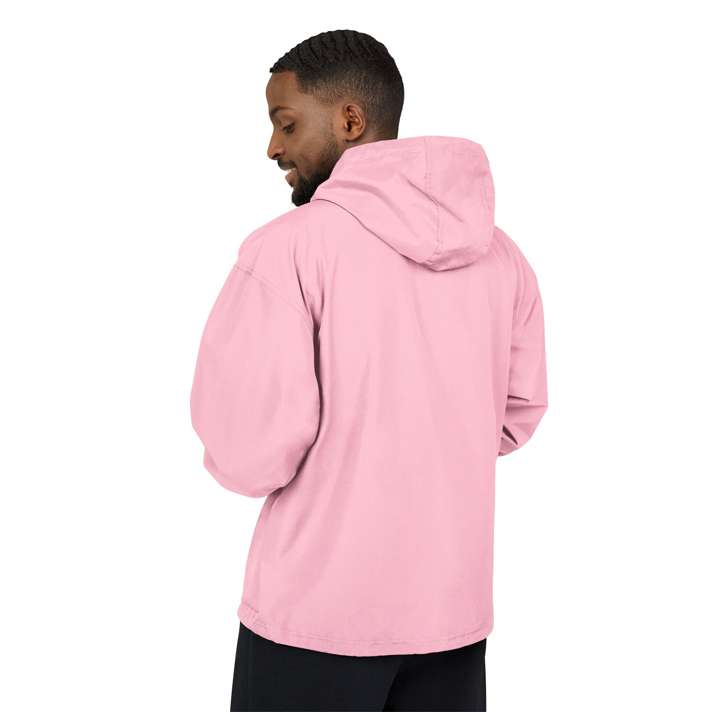 Unisex Limited Waterproof Anorak Windbreaker in Black, lightweight windbreaker