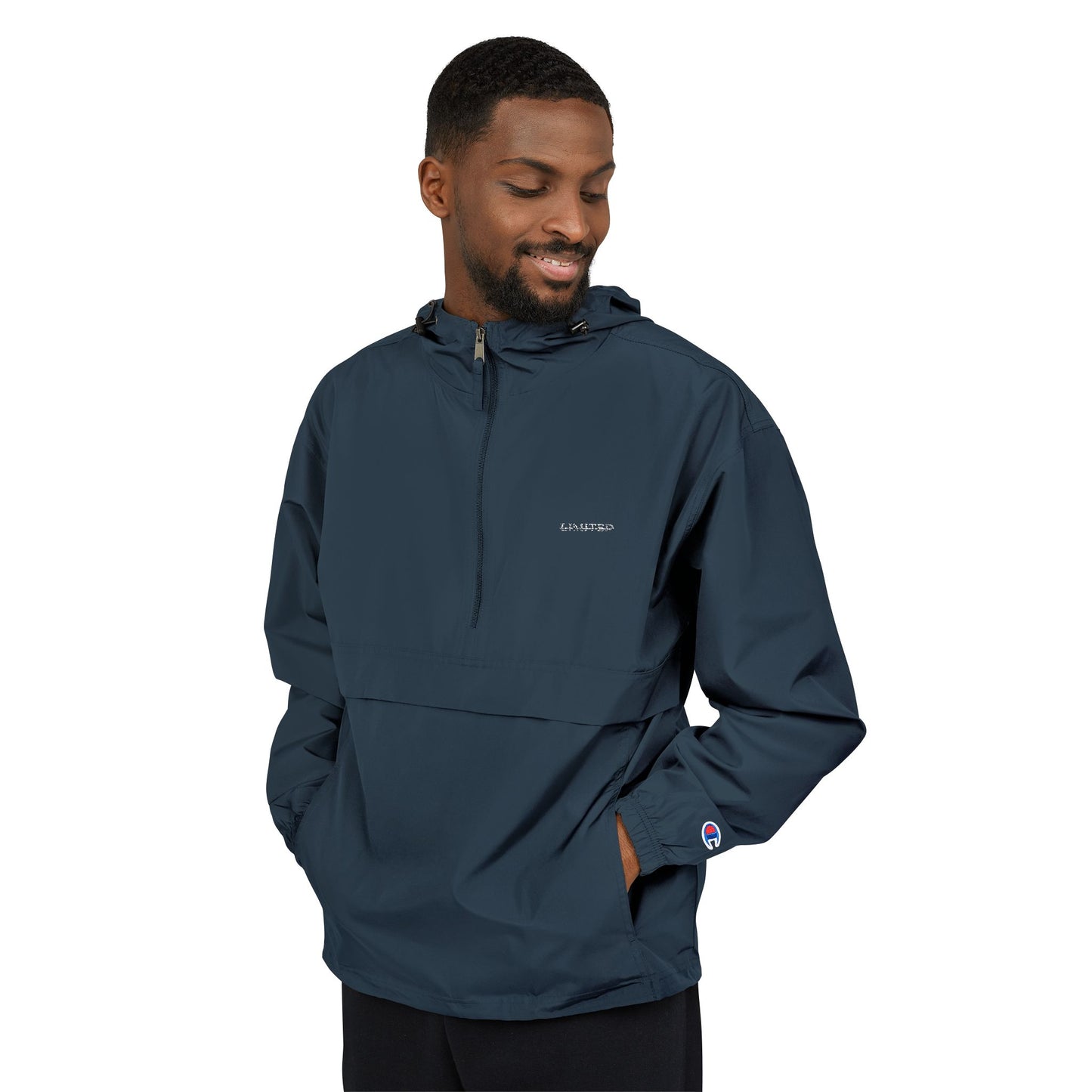 Unisex Limited Waterproof Anorak Windbreaker in Black, lightweight windbreaker