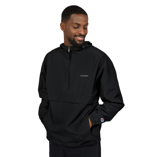 Unisex Limited Waterproof Anorak Windbreaker in Black, lightweight windbreaker