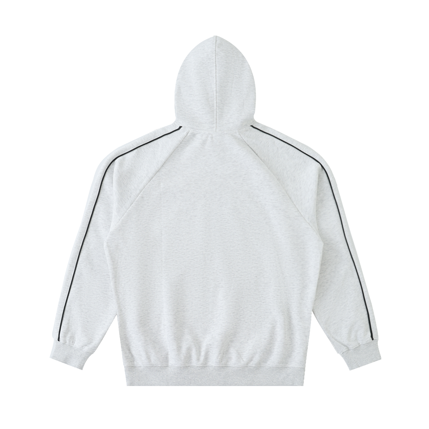 "Studio Signature" Contrast Piping Raglan Hoodie