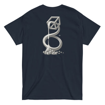 Hour Cube - Unisex Streetwear Tee, back side