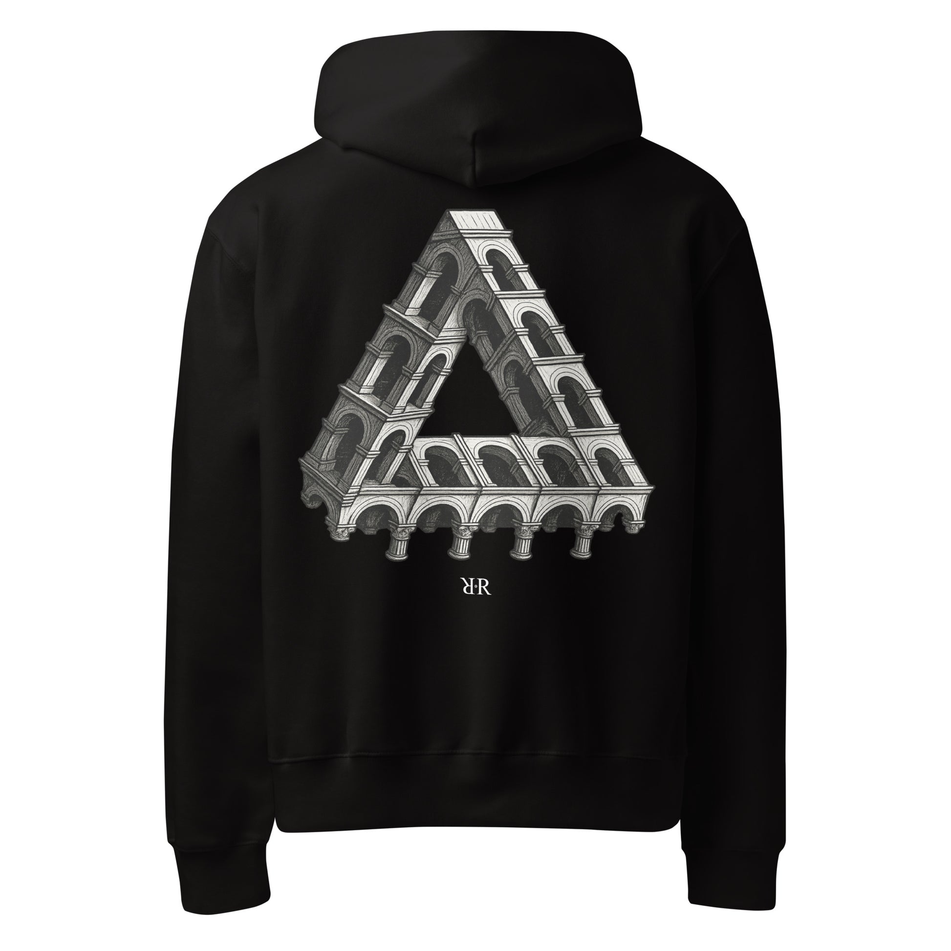 Penrose Arches Oversized Bella Heavyweight hoodie