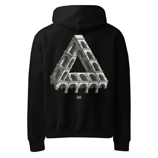 Penrose Arches Oversized Bella Heavyweight hoodie