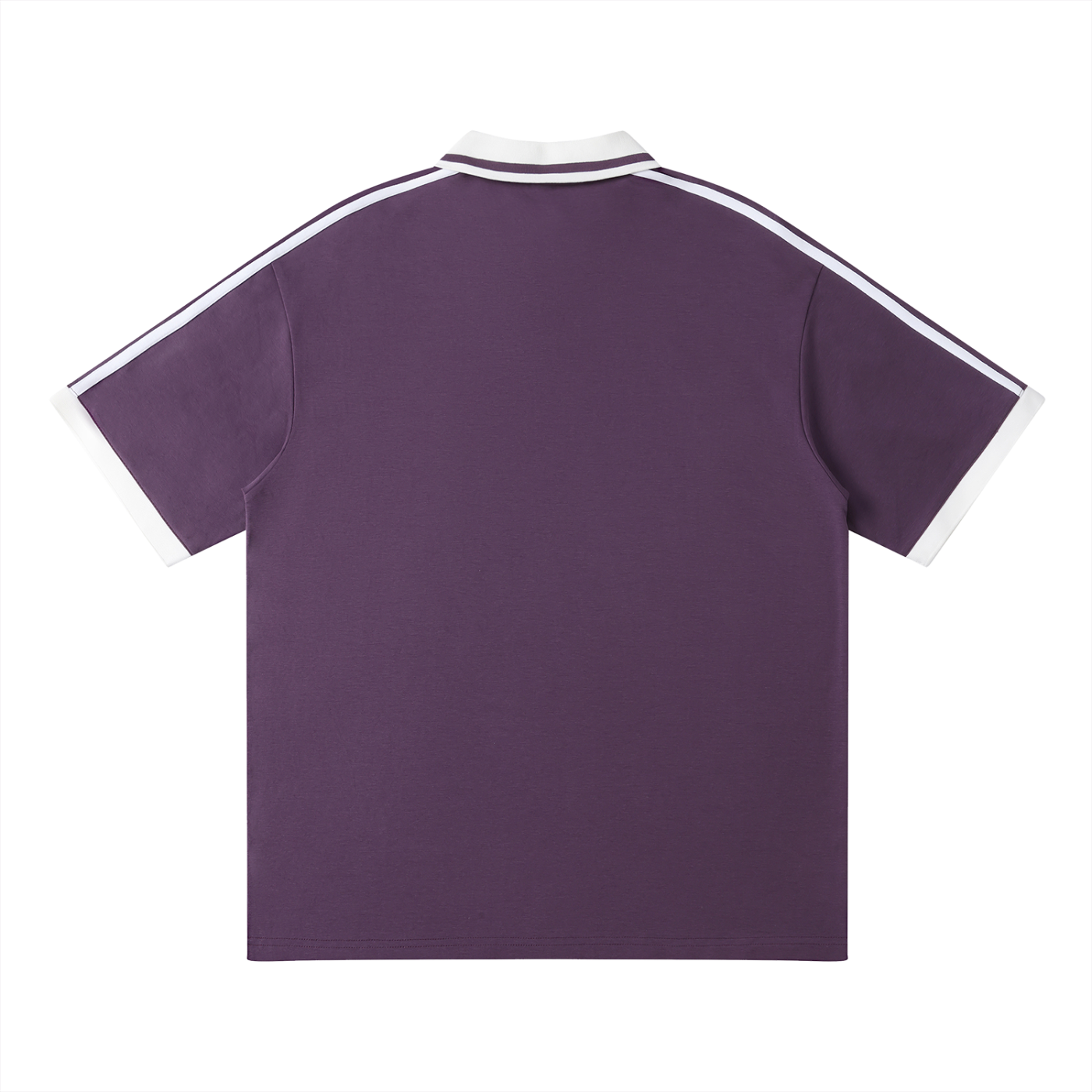 "RR Barbed" Contrast Piping Polo Shirt